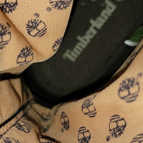 TIMBERLAND est 1973 Waterproof Men Roll up Camel Timberland Logo Print Size 9M - Picture 8 of 13